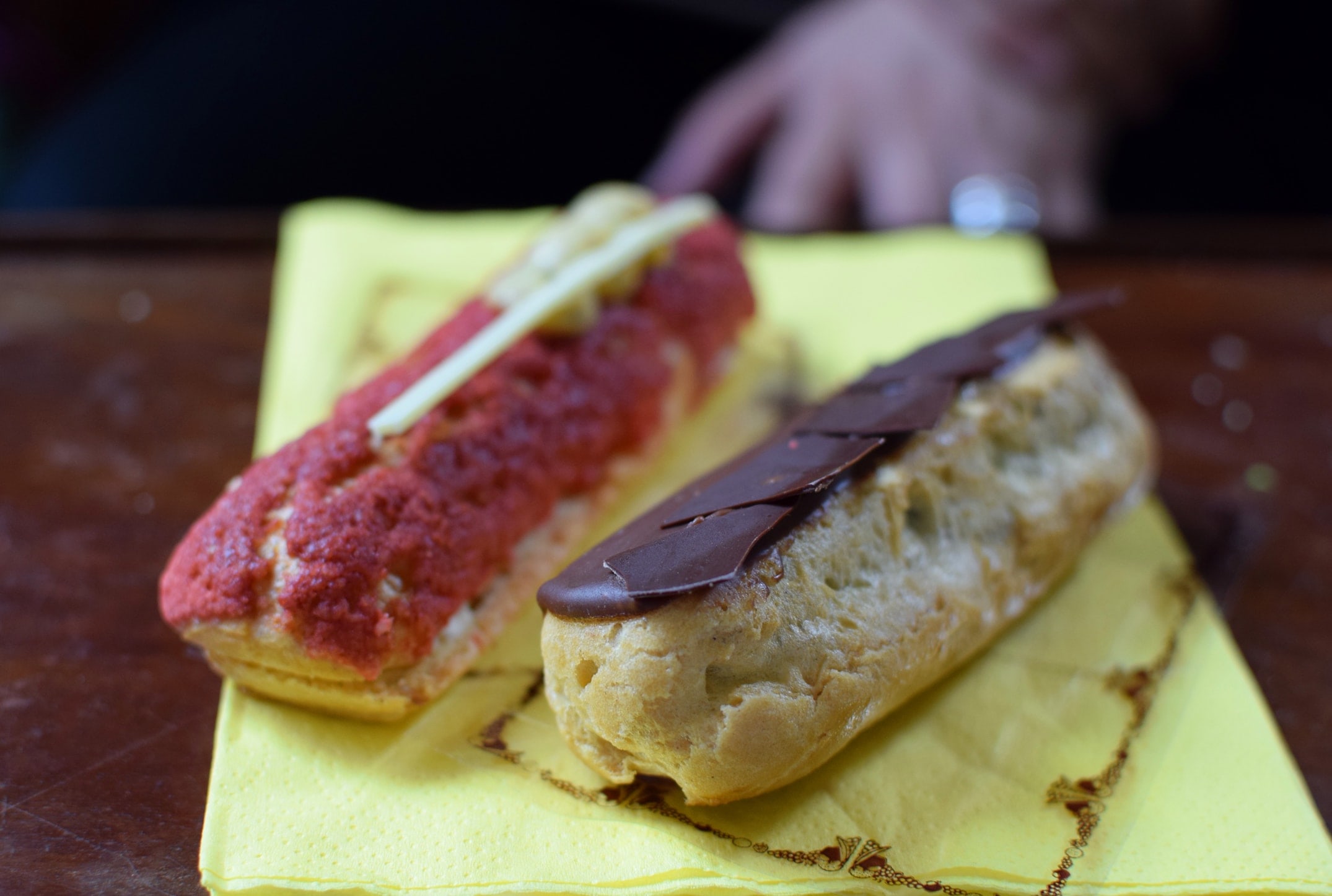 delicious gluten free eclair