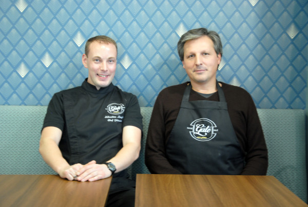 gaté sans gluten: Emmanuel Grenier, founder and Sébastien Lenglet