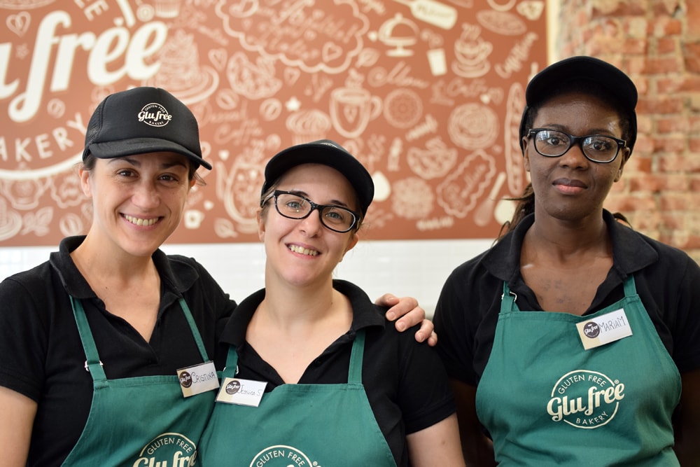 voici les glufree girls à milan